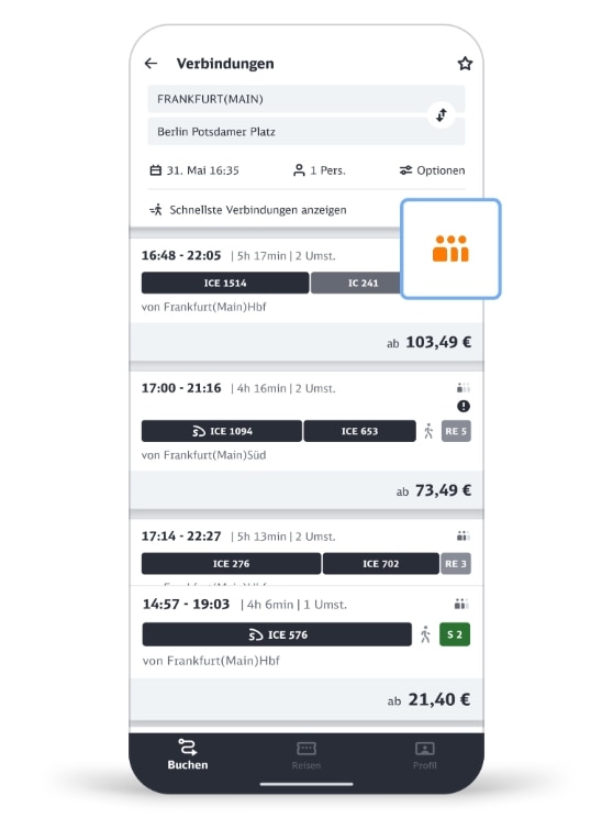 Db Navigator Ticket Für 2 Personen App DB Navigator: Tickets, Echtzeit-Infos und mehr